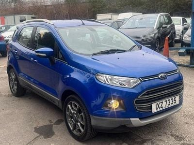 Used Ford Ecosport Titanium 125 HP (91 kW) 2016 Blue SUV