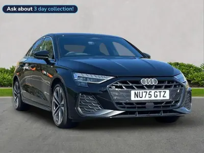 Used Audi A3 S-Line 147 HP (108 kW) 2025 Black Sedan