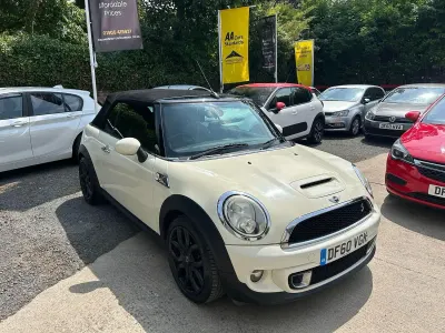 Used Mini Cooper S Cabriolet 2010 White Cabriolet