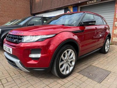 Used Land Rover Range Rover evoque Dynamic 2013 Firenze red SUV