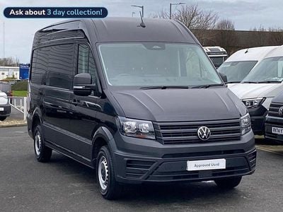 Black New 2025 VW Crafter Business Van | £39,799 (Good price)
