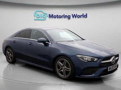 Blue Used 2020 Mercedes CLA180 AMG line Sedan | £19,900 (Good price)