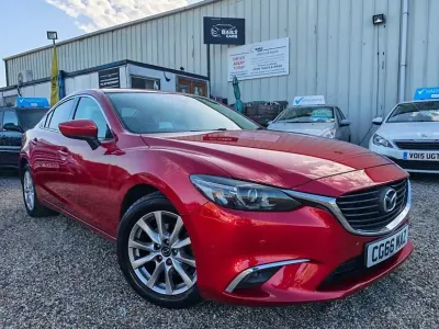 Begagnad Mazda 6 Inclusive 150 HK (110 kW) 2016 Röd Sedan