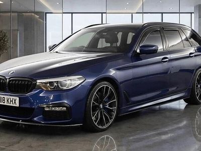 Used BMW 540 M Sport 2018 Blue Estate