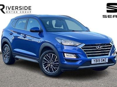 Blue Used 2019 Hyundai Tucson Premium SUV | £13,290 (Fair price)