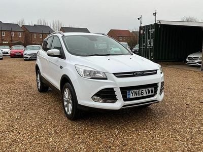 White Used 2016 Ford Kuga Titanium SUV | £7,995 (Fair price)