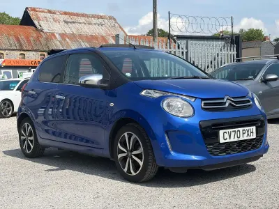 Used Citroën C1 Shine 2020 Blue Hatchback