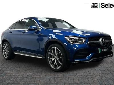 Blue Used 2023 Mercedes GLC300e AMG line Coupe | £39,100 (Super price)