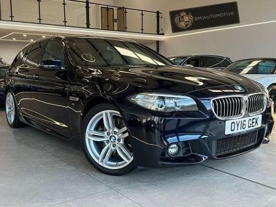 Black Used 2016 BMW 525 M Sport Estate | £13,495 (Fair price)