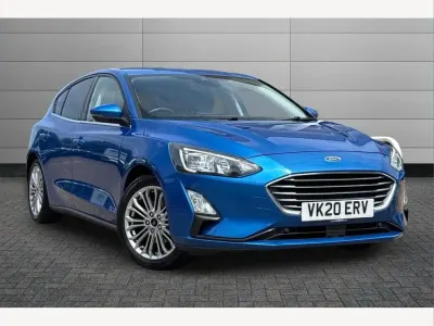 Used Ford Focus Titanium X 125 HP (91 kW) 2020 Blue Hatchback