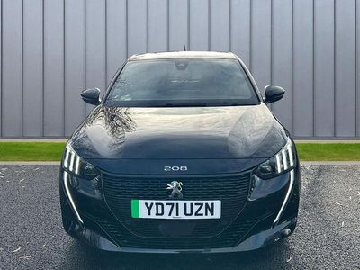 Black Used 2021 Peugeot e-208 GT Hatchback | £13,489 (Fair price)