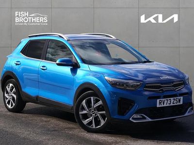 Used Kia Stonic GT-Line 100 HP (73 kW) 2023 Blue SUV
