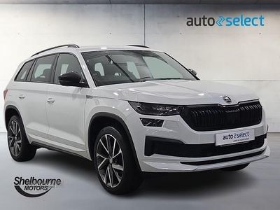 Used Skoda Kodiaq SportLine 2024 White SUV