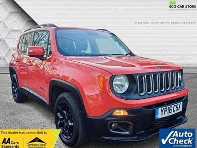 Used Jeep Renegade Longitude 120 HP (88 kW) 2016 Orange SUV