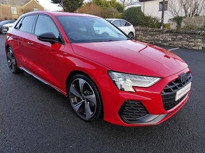 Used Audi A3 Black Edition 147 HP (108 kW) 2025 Red Hatchback