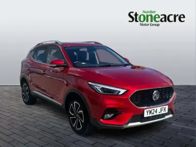 Used MG ZS Exclusive 109 HP (80 kW) 2024 Red SUV