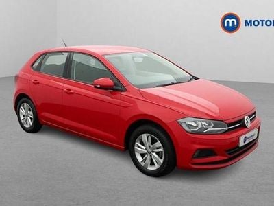 Used VW Polo SE 95 HP (69 kW) 2019 Red Hatchback