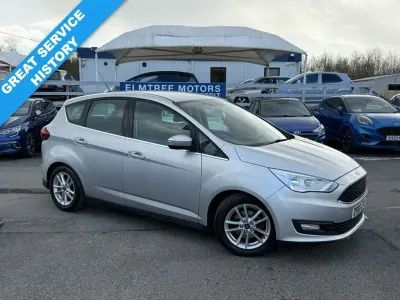 Used Ford C-MAX Zetec 120 HP (88 kW) 2016 Silver MPV