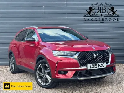 Used DS Automobiles DS7 Crossback Prestige 130 HP (95 kW) 2019 Red SUV