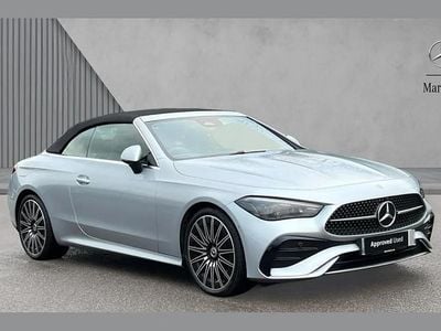 Silver Used 2025 Mercedes CLE300 AMG Line Premium Plus Cabriolet | £57,480 (A bit pricey)