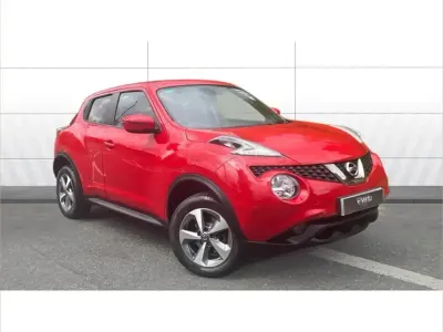 Used Nissan Juke Acenta 110 HP (80 kW) 2019 Red SUV