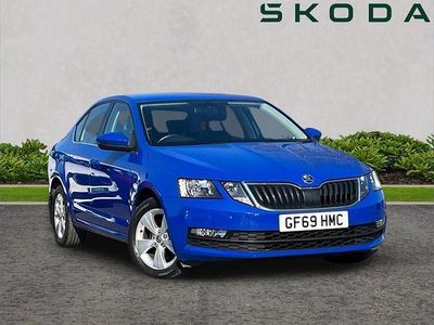 Used Skoda Octavia SE Technology 115 HP (84 kW) 2019 Blue Hatchback