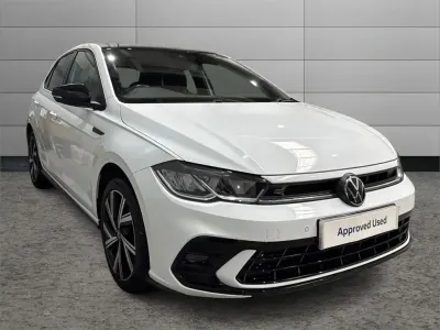 Used VW Polo R-line 110 HP (80 kW) 2023 White Hatchback