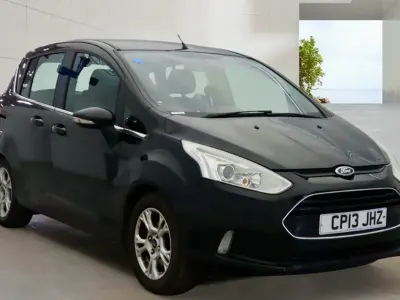 Used Ford B-MAX Zetec 100 HP (73 kW) 2013 Black MPV