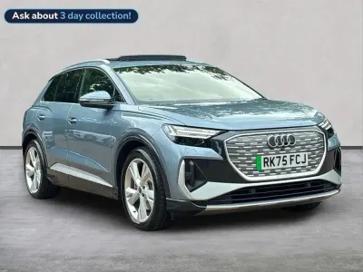 Used Audi Q4 e-tron S-Line 210 kW (286 HP) 2025 Blue SUV
