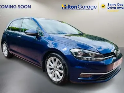 Used VW Golf VII GT 2019 Blue Hatchback