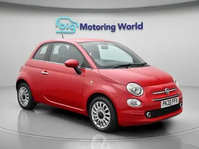 Used Fiat 500 Lounge 69 HP (50 kW) 2019 Red Hatchback