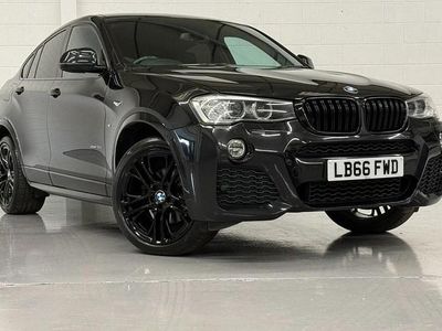 Black Used 2016 BMW X4 M Sport SUV | £18,995 (Fair price)