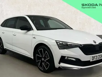 Used Skoda 110 R Monte Carlo 81 HP (59 kW) 2021 Moon white metallic Estate