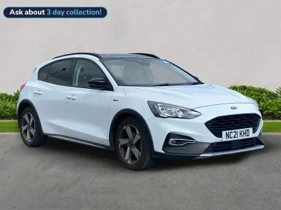 Used Ford Focus Active 2021 White Hatchback