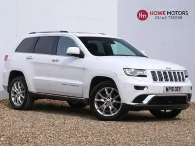 Begagnad Jeep Grand Cherokee Summit 2015 Vit SUV