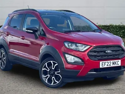Second-hand Ford Ecosport Active 125 CP (91 kW) 2022 Roșu SUV