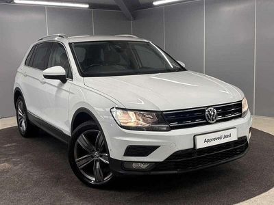 White Used 2019 VW Tiguan Match SUV | £16,965 (Fair price)