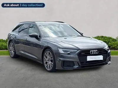 Used Audi A6 Black Edition 204 HP (150 kW) 2021 Grey Estate