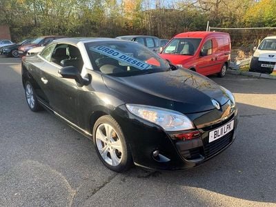 Black Used 2011 Renault Mégane Cabriolet Dynamique Cabriolet | £1,350