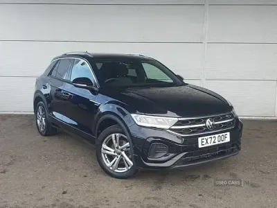 Used VW T-Roc R-line 150 HP (110 kW) 2022 Black SUV