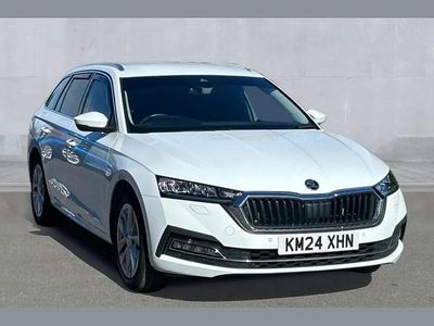 Used Skoda Octavia SE L 150 HP (110 kW) 2024 White Estate