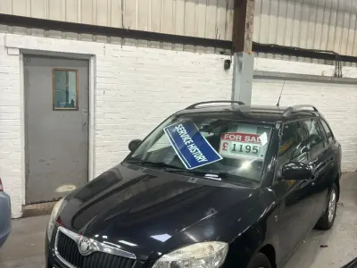 Second-hand Skoda Fabia 80 CP (58 kW) 2008 Negru Break
