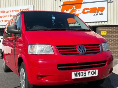 Begagnad VW T5 SE 130 HK (95 kW) 2008 Röd Van