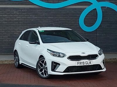 Used Kia Ceed GT-Line 2019 White Hatchback