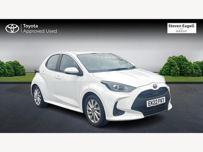 Used Toyota Yaris Hybrid 2022 White Hatchback