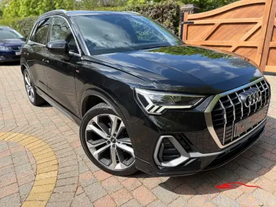 Używany Audi Q3 S-Line 150 KM (110 kW) 2019 Czarny SUV