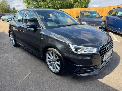 Used Audi A1 S-Line 125 HP (91 kW) 2016 Black Hatchback
