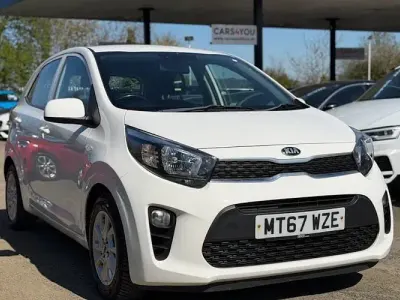 Used Kia Picanto 67 HP (49 kW) 2017 White Hatchback
