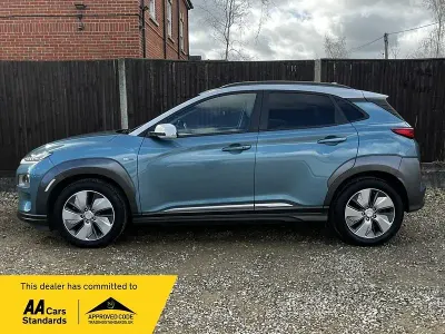 Second-hand Hyundai Kona Premium SE 150 kW (204 CP) 2019 Albastru SUV