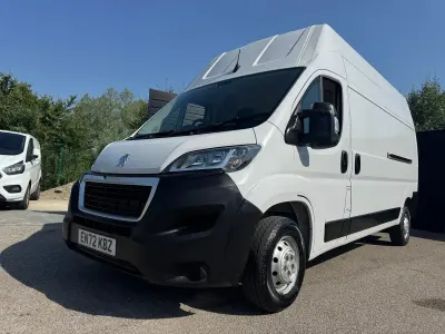 Used Peugeot Boxer Premium 140 HP (102 kW) 2023 White Van